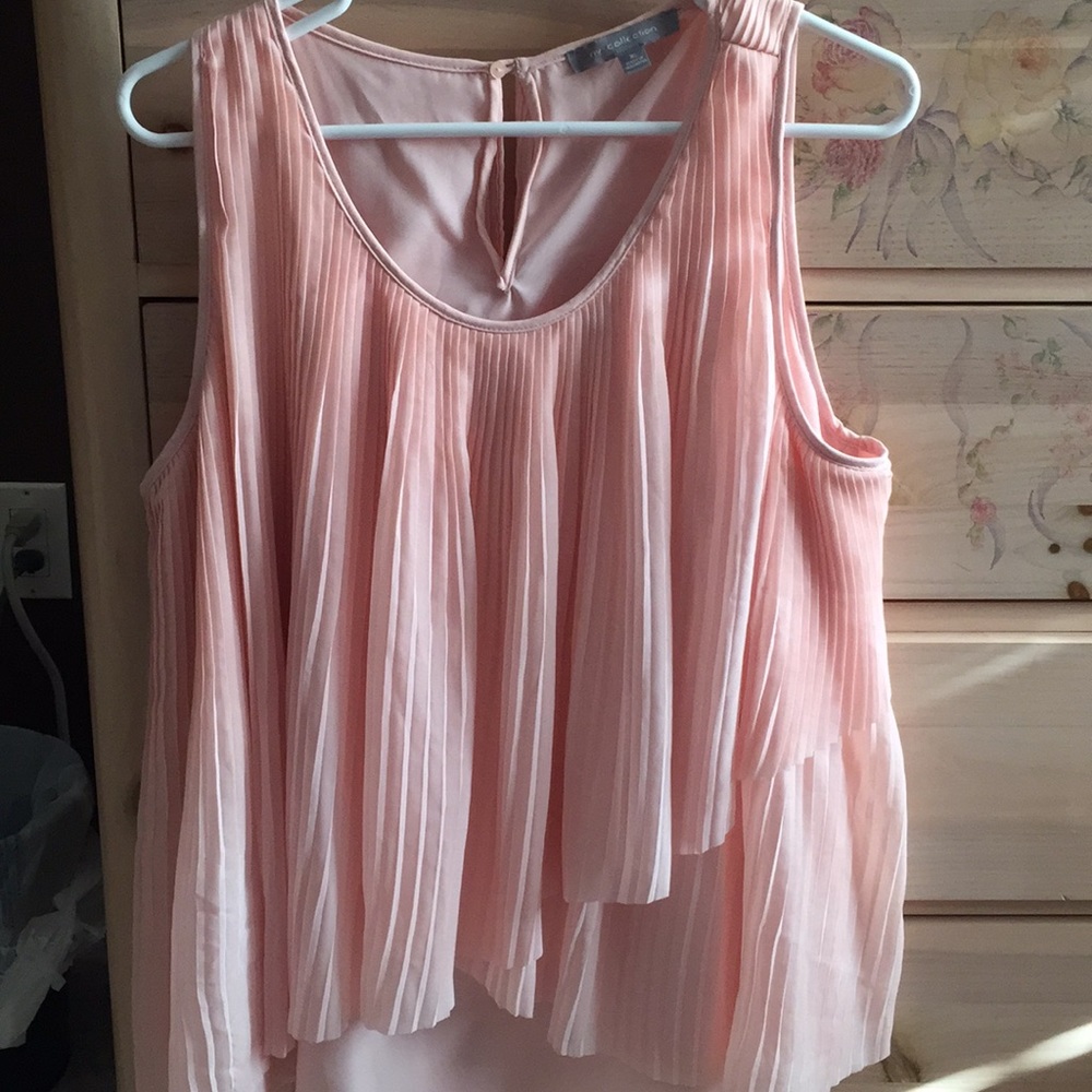 Pleated tiered tank